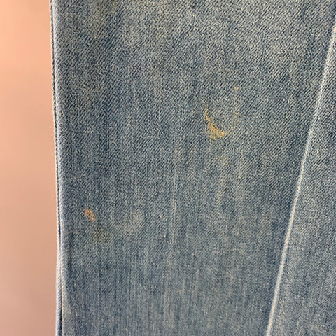 LEVI'S Orange Tab Size 32 Blue Wide Leg Jeans