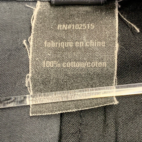 JOHN VARVATOS Taille 30 Pantalon fuselé décontracté en coton gris