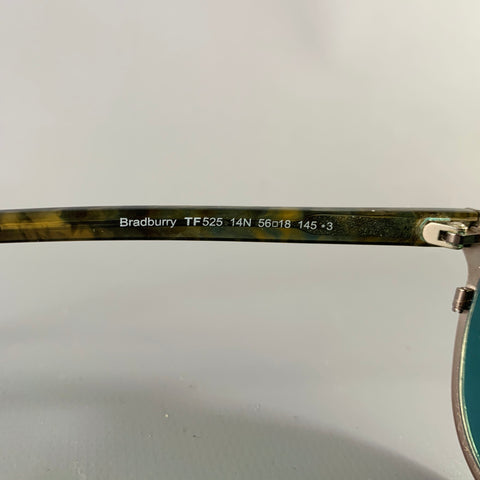 TOM FORD Bradburry Silver Metal Sunglasses