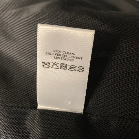 A.L.C. Size 2 Silver Viscose Blend Metallic Jacket Blazer
