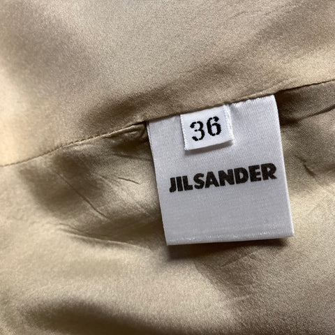 JIL SANDER Size 6 Black Wool Notch Lapel Jacket Blazer
