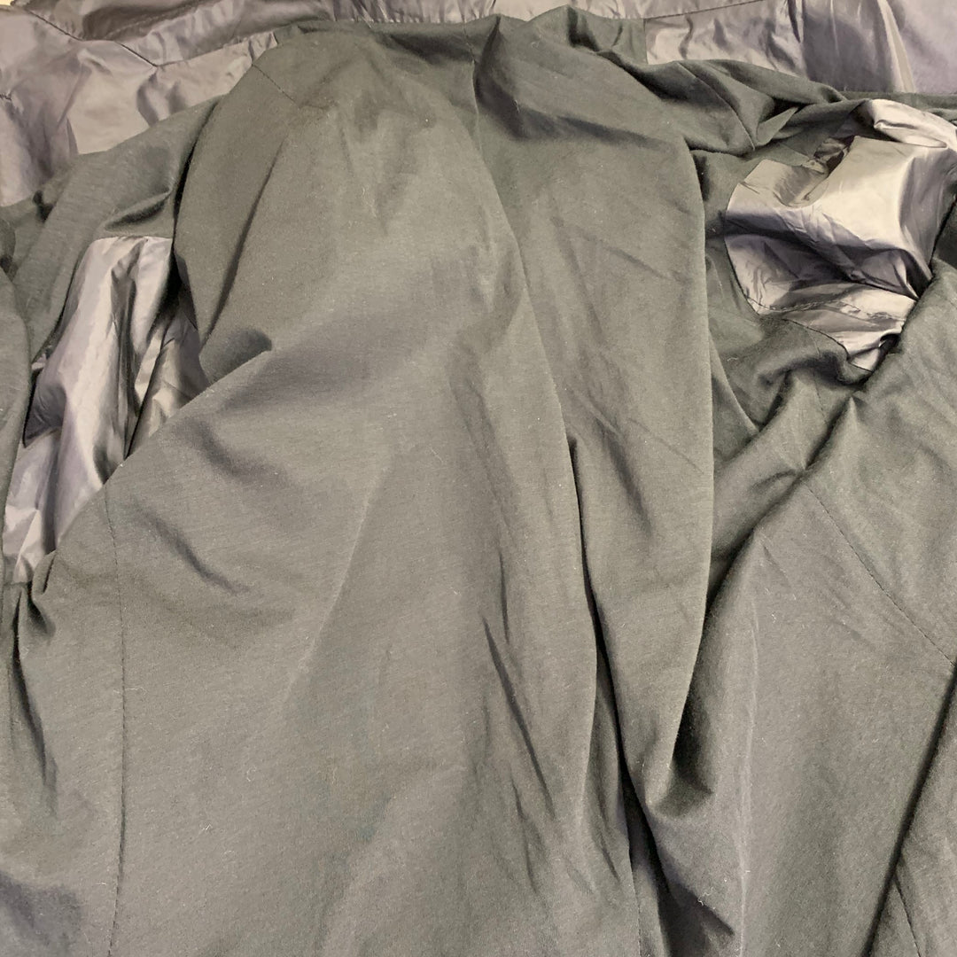 HAIDER ACKERMANN Size M Black Red Checkered Notch Lapel Sport Coat