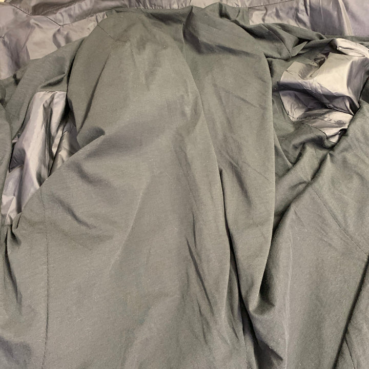 HAIDER ACKERMANN Size M Black Red Checkered Notch Lapel Sport Coat