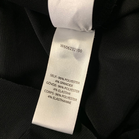 OPENING CEREMONY Size M Black Polyester Sheer Dress Top