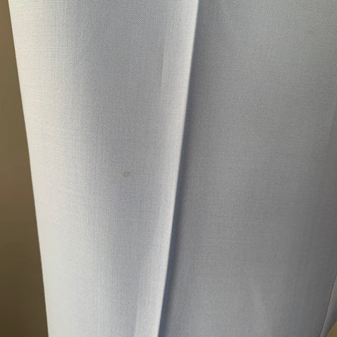 PAUL SMITH Size 32 Blue Wool Mohair Zip Fly Dress Pants