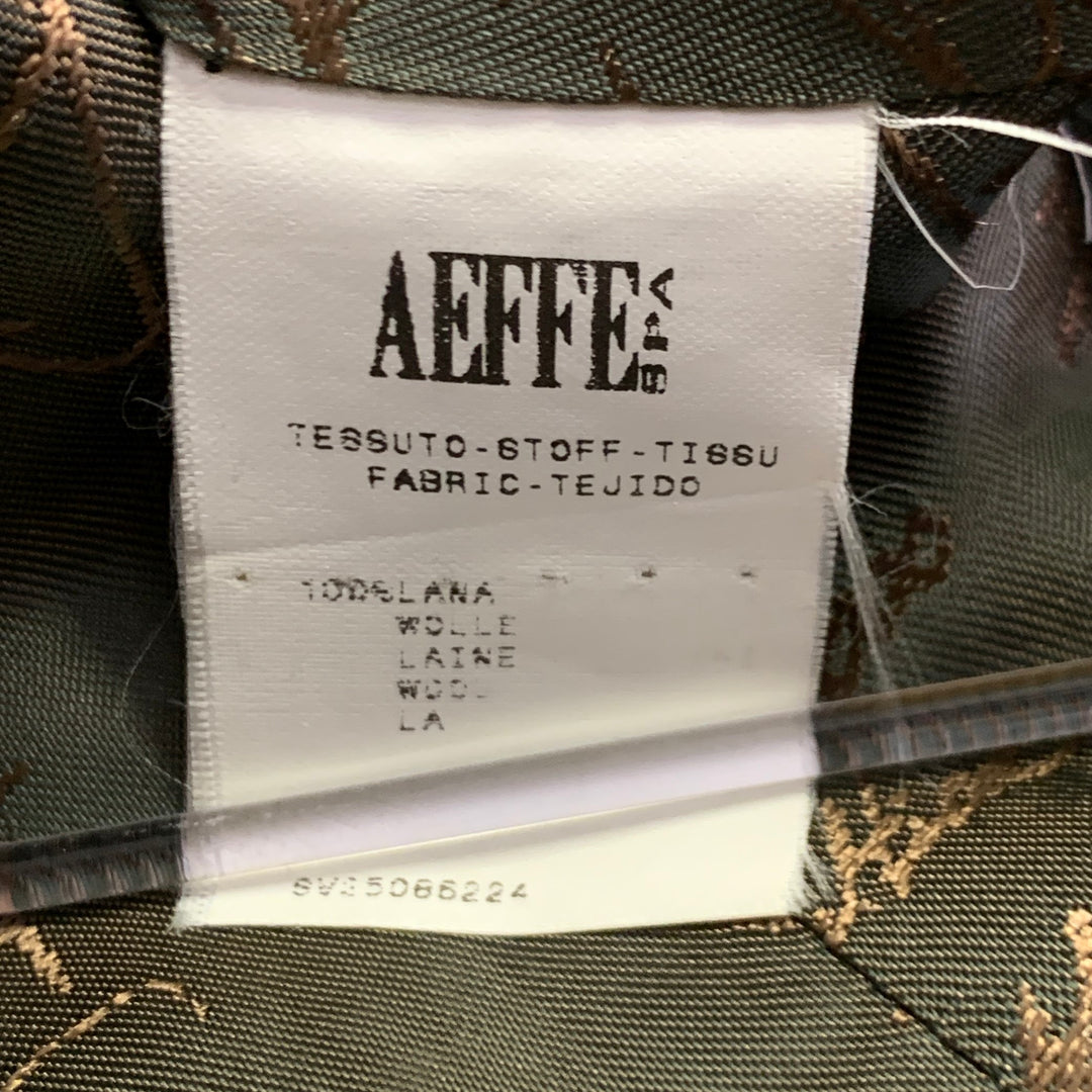 JEAN PAUL GAULTIER Size 6 Beige Wool Single Breasted Skirt Suit