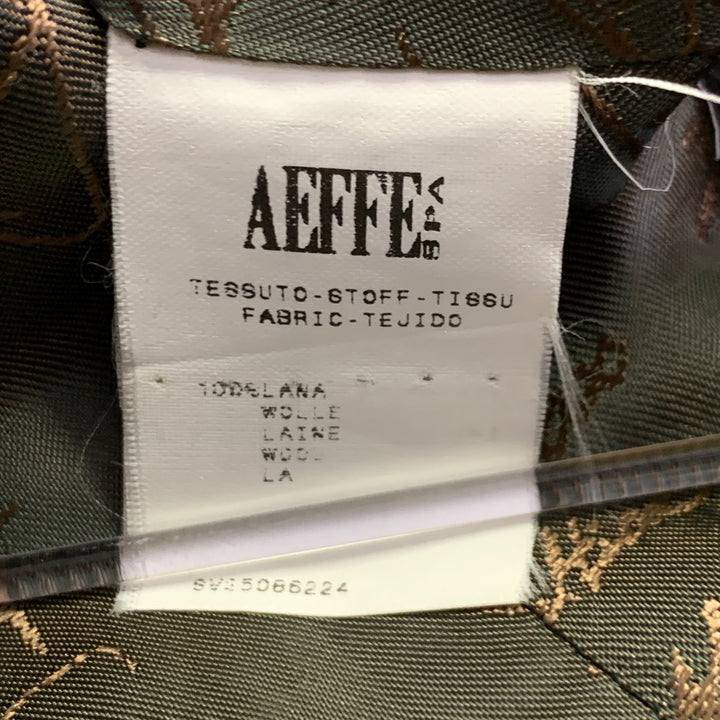 JEAN PAUL GAULTIER Size 6 Beige Wool Single Breasted Skirt Suit