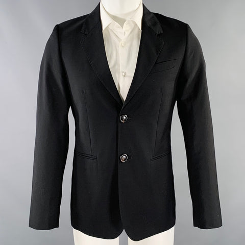 Veste de sport en laine noire AMI by ALEXANDRE MATTIUSSI Taille 36