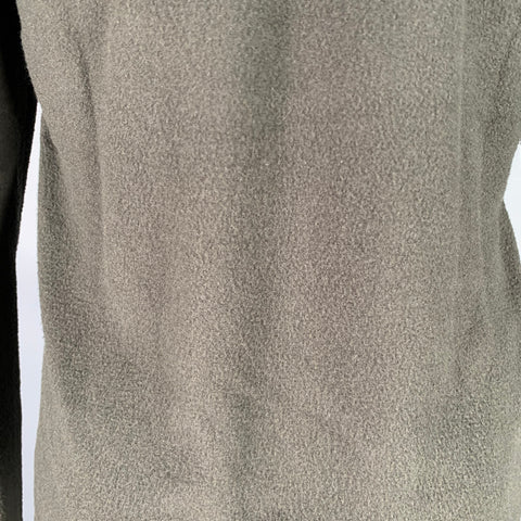 THOM KROM Size M Grey Charcoal Cotton Blend Turtleneck Pullover