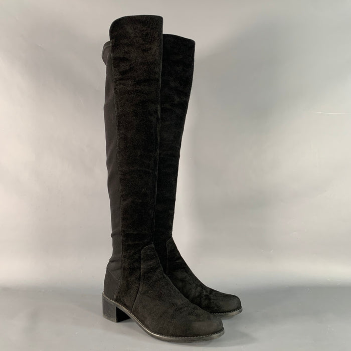 Bottes en nylon noir STUART WEITZMAN Taille 39