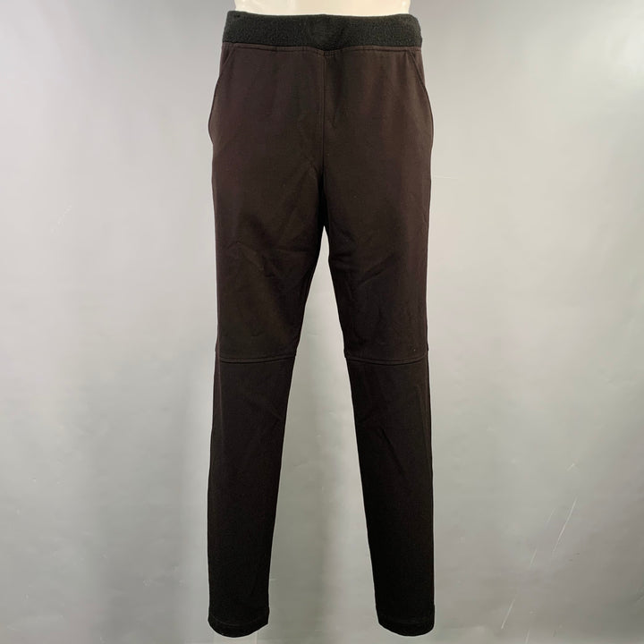 ALEXANDER WANG Size L Black Polyester Blend Sweatpants Casual Pants