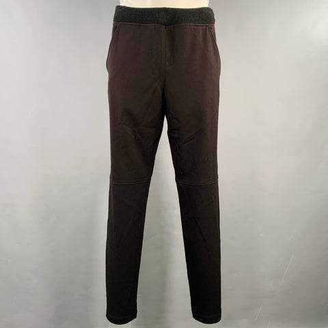 ALEXANDER WANG Size L Black Polyester Blend Sweatpants Casual Pants