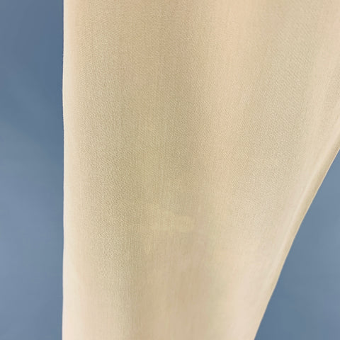 POLO de RALPH LAUREN Talla 38 Pantalón casual de mezcla de algodón beige con 5 bolsillos