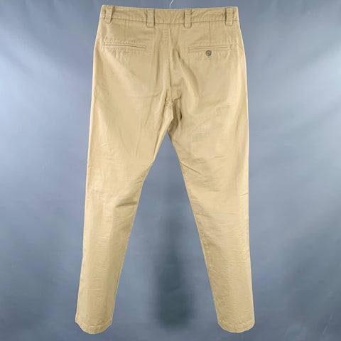 SATURDAYS NYC Pantalon décontracté coupe droite en nylon couleur camel Taille 33