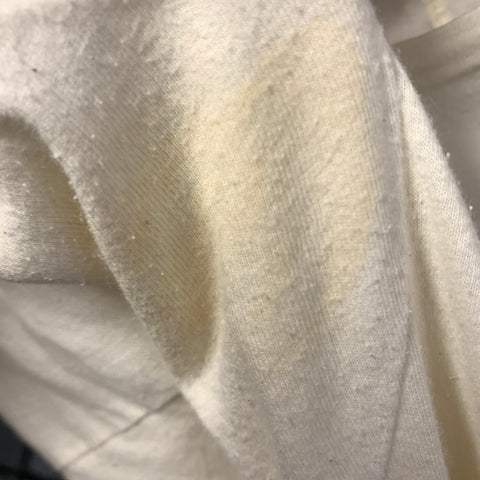 ANDREA YA'AQOV Size M Cream Cotton Oversized T Shirt