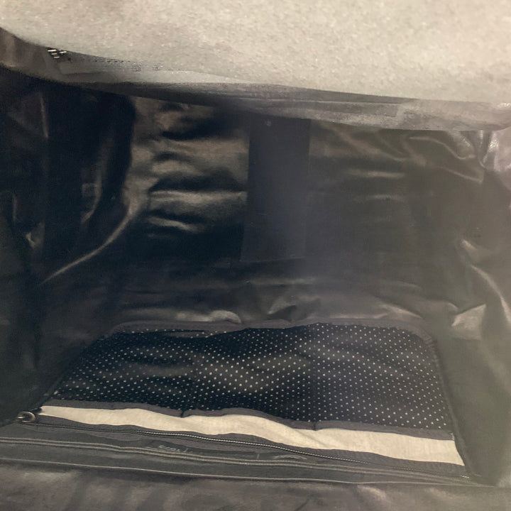 NIKE Eugene Black Logo Polyester Duffle Bag