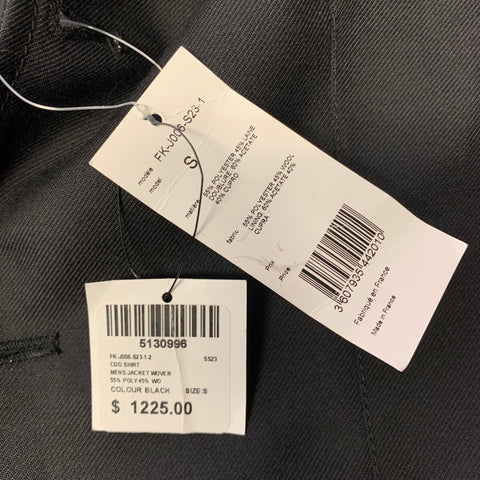 COMME des GARCONS SHIRT Chest Size S Black Polyester / Wool Sport Coat