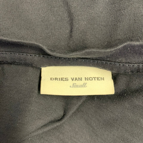 DRIES VAN NOTEN Size S Black Muscle Tank Top