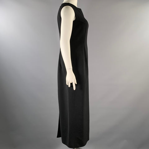 THE ROW Size XL Black Long Dress
