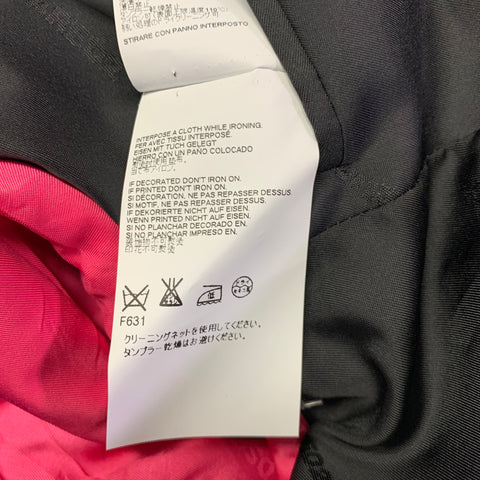 DSQUARED2 Size 38 Black Polyester Blend Peak Lapel Sport Coat