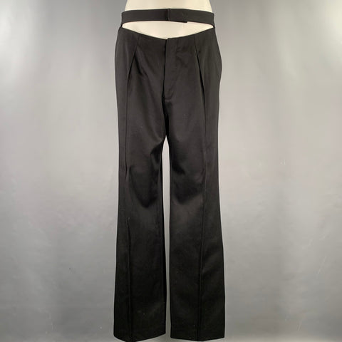 MUGLER X H&M Size 38 Black Wool Suit