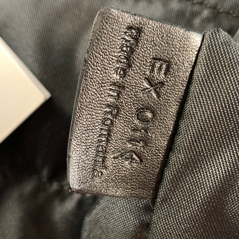 GIVENCHY Black White Skull Nylon Tote Handbag
