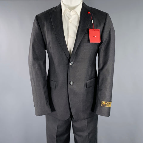 Costume croisé en laine gris TAILO RED Taille 40
