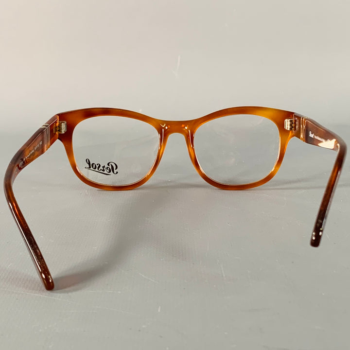PERSOL Terra di Siena Orange Tortoiseshell Acetate Frames