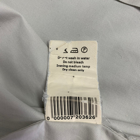 MARC JACOBS Size 44 Grey Light Blue Cotton Short Sleeve Shirt