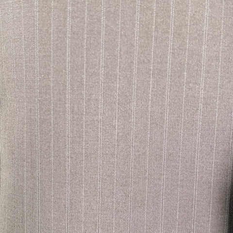 ARMANI COLLEZIONI Taille 46 Veste de Sport en Laine Rayée Bleu Marine