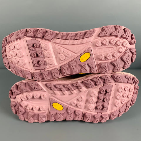HOKA Size 9.5 Pink Leather High Top Athletic Sneakers