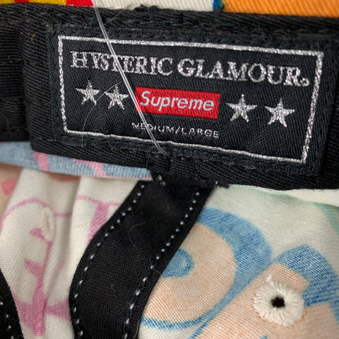 HYSTERIC GLAMOUR Size M/L Multi Color Print Bucket Hat