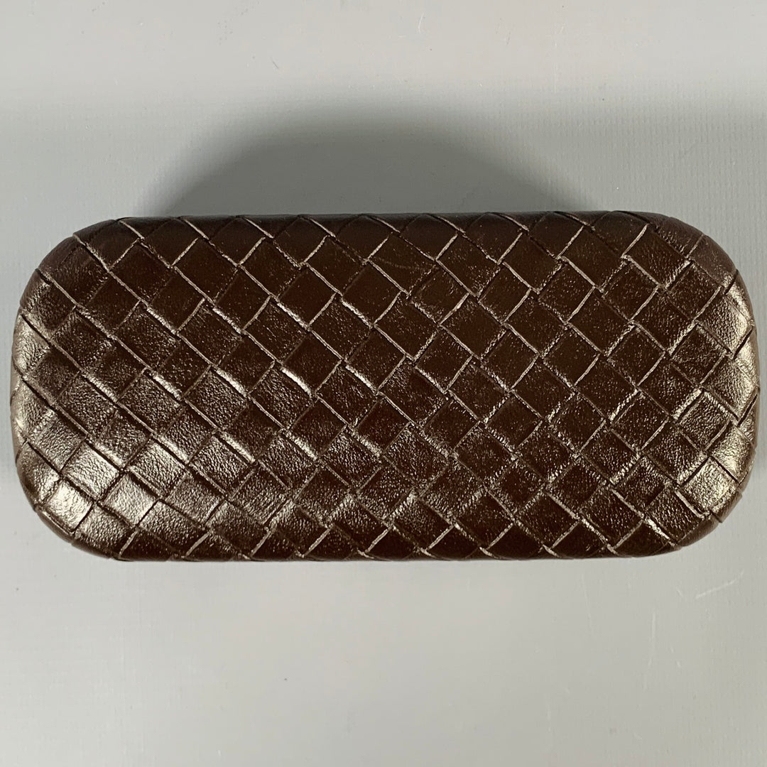 BOTTEGA VENETA Brown Horn Monocle Eyewear