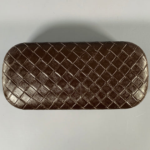 BOTTEGA VENETA Brown Horn Monocle Eyewear