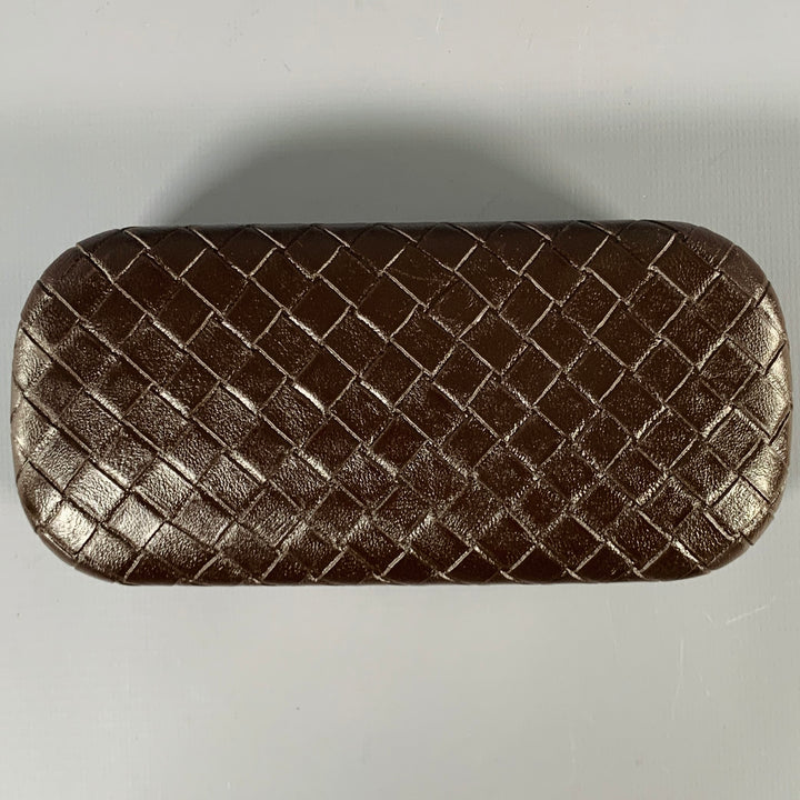 BOTTEGA VENETA Brown Horn Monocle Eyewear