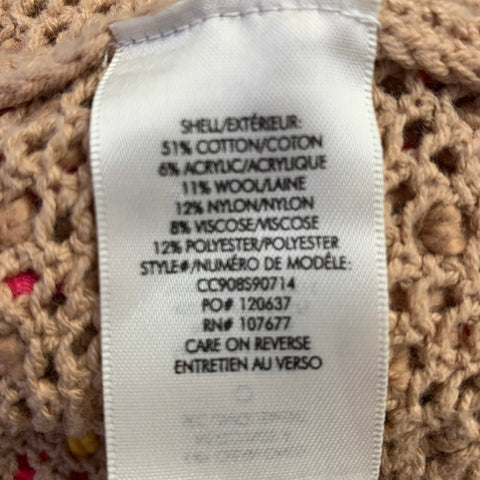 Veste à franges en polyester multicolore ALICE + OLIVIA taille S