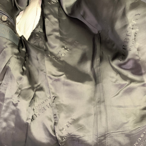 BURBERRY PRORSUM Size 36 Black Virgin Wool Mohair Sport Coat