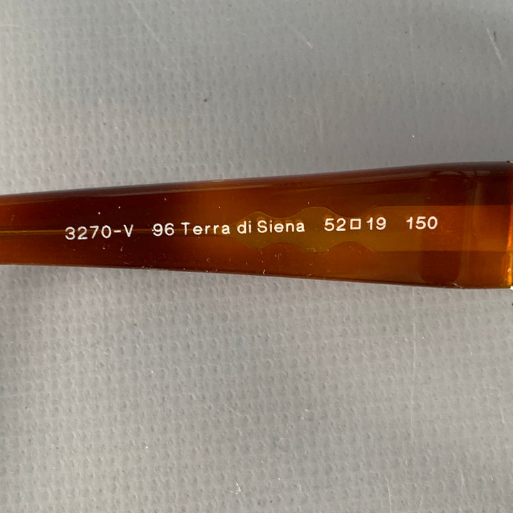 PERSOL Terra di Siena Orange Tortoiseshell Acetate Frames