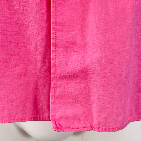 COMME des GARCONS HOMME PLUS Size XS Pink Multi Color Ruffled Short Sleeve Shirt