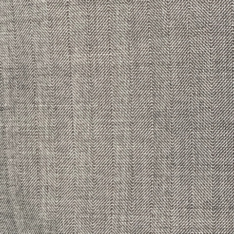 JIL SANDER Size 34 Grey Herringbone Polyamide Hidden Snaps Coat