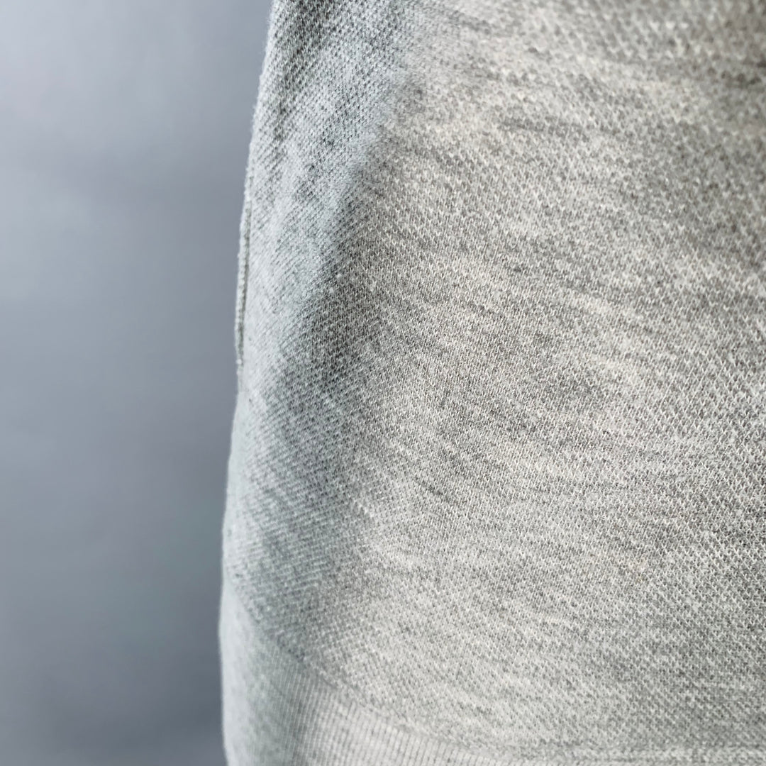 SCOTCH AND SODA Size M Grey Heather Cotton Blend Hooded Sweatshirt