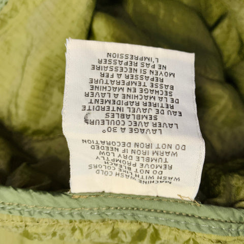 DENIM & SUPPLY Size XXL Green Quilted Nylon Parka Jacket