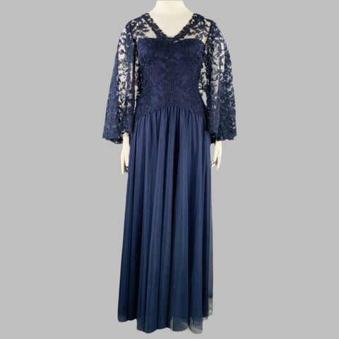 tadashi shoji evening dresses Tadashi Shoji Elysian Draped Overlay Train Gown