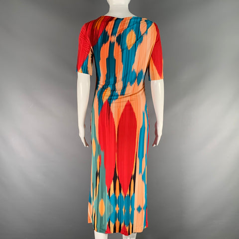 ETRO Size 6 Multi-Color Viscose Print Shift Dress