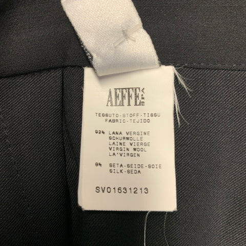 JUPE PORTEFEUILLE JEAN PAUL GAULTIER Laine et Soie Noire Taille XL