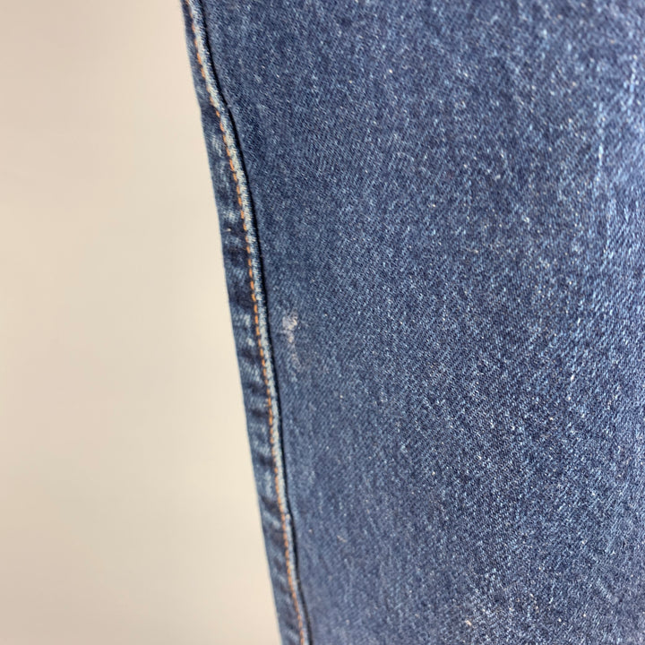 LEVI STRAUSS Taille 32 Jean droit en coton bleu à cinq poches