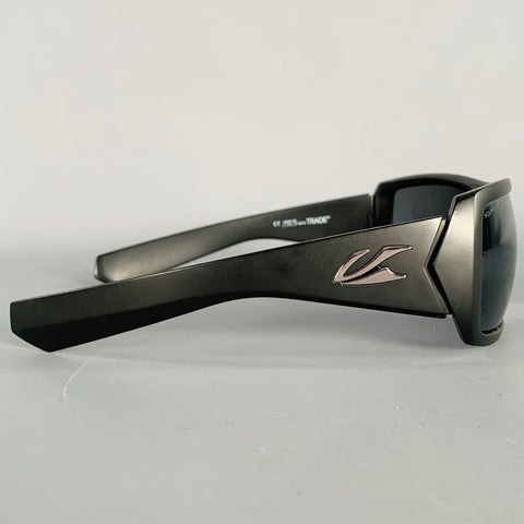 KAENON Matte Black Acetate Polarized Sunglasses
