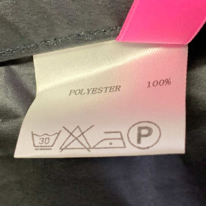 GOROUTA Size L Black Polyester Windbreaker Zip Up Jacket