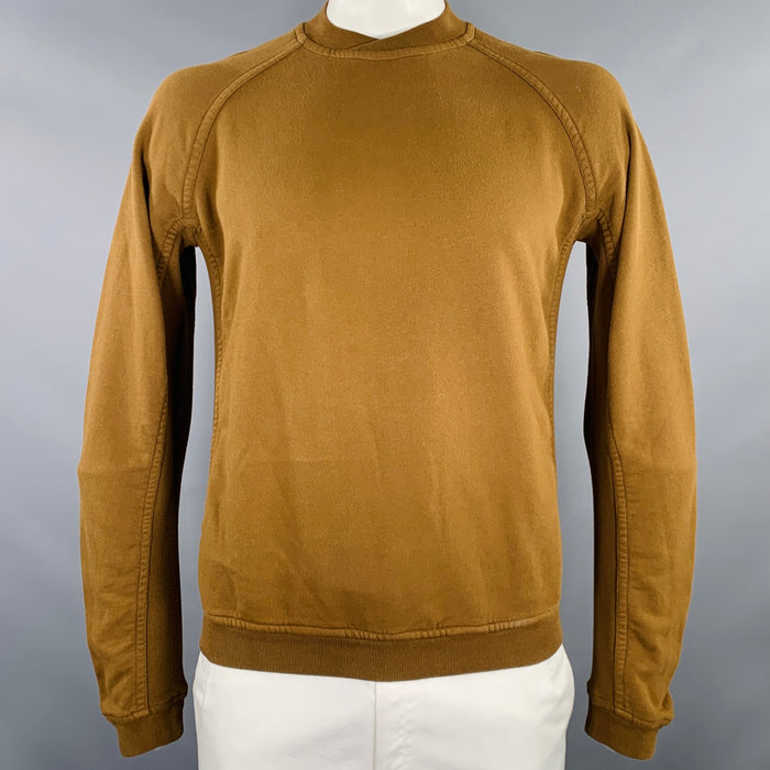 HAIDER ACKERMANN Taille L Sweat-shirt col rond marron en mélange de coton