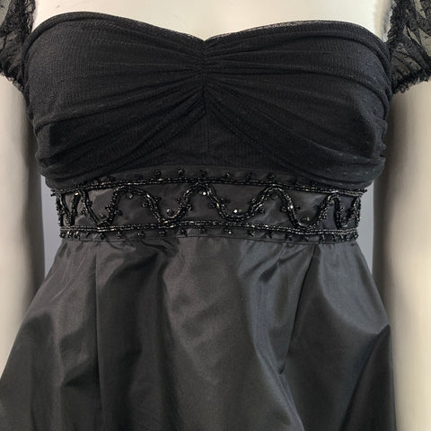 MARC JACOBS Size 10 Black Silk Tank